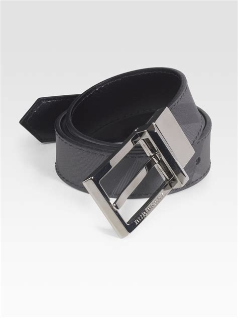 burberry leather belt men's.